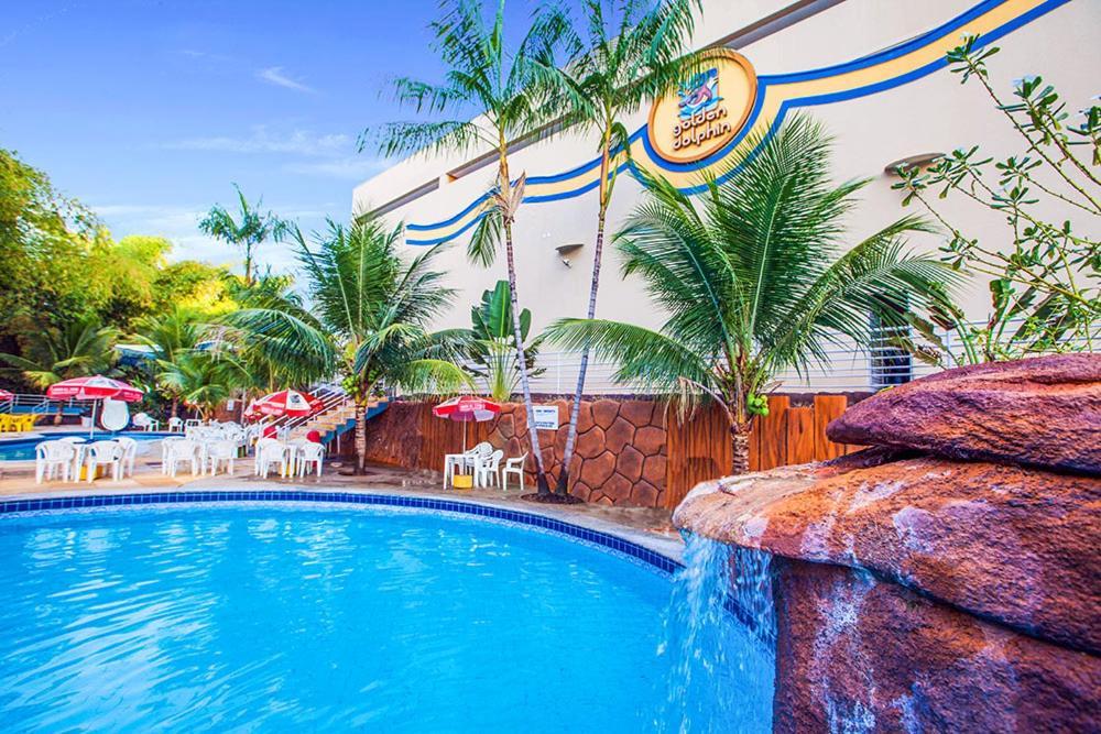 Golden Dolphin Grand Hotel Oficial Caldas Novas Exterior foto